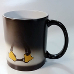 Кружка TUX хамелеон с терморисунком