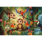 Pazl \ Puzzle \ Пазлы Puzzles - "100" Inspired By Nature - Monkeys and friends / KAZSTUDIO SA The Treflik Family