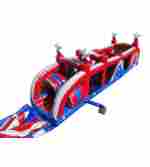 Коммерческая надувная полоса препятствий «Галактика», 15×3×4 м