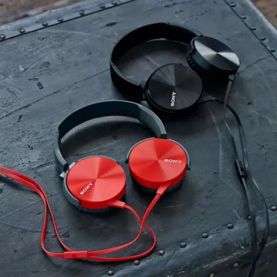 Sony MDR-XB450AP Red