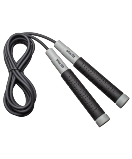 Скакалка RP-401, c силиконовыми ручками, 3 м, черный