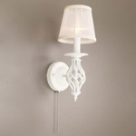 Citilux Ровена CL427310 Бра с абажуром и выключателем Белое