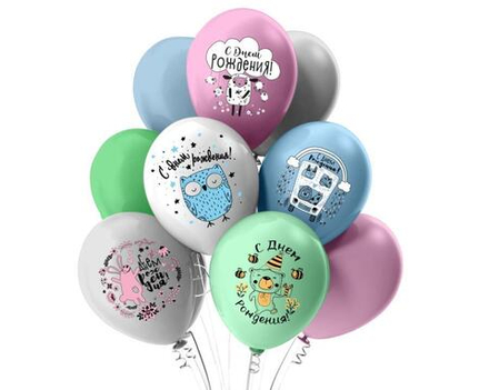 Зверюшки Шар с рисунком