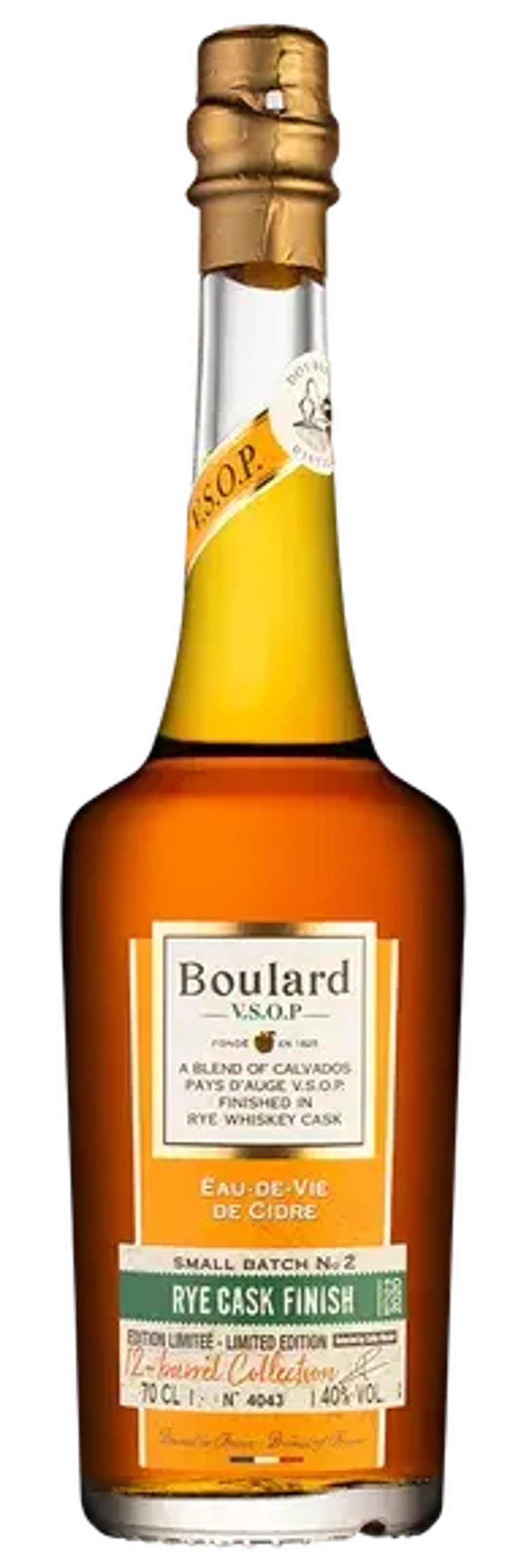 Кальвадос Boulard VSOP Rye Cask Finish, 0.7 л