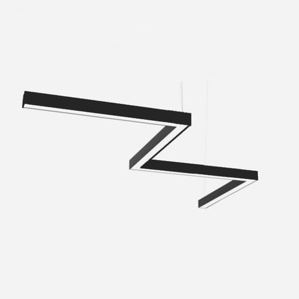 Светильник светодиодный подвесной зигзаг SNAKE-03-PROF