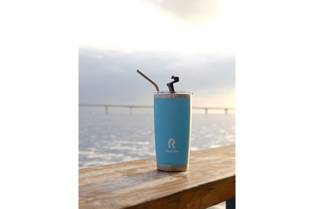 Термокружка RoadLike City Mug 570мл, голубой