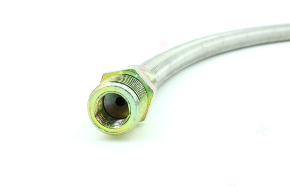 Шланг тормозной армированный "redBTR" в металлической оплетке 3151-3506085 (465мм)