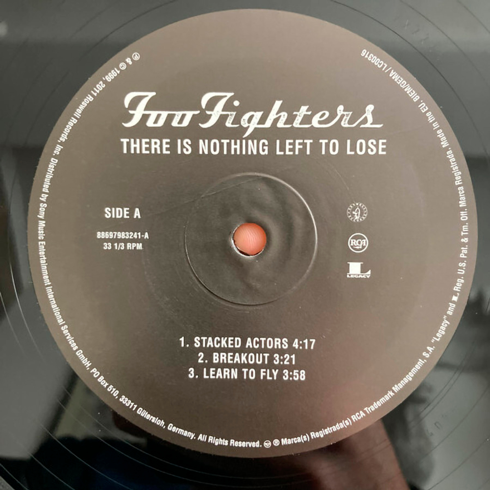 Foo Fighters / There Is Nothing Left To Lose (2LP)