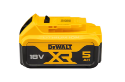 Аккумуляторная батарея DeWALT, 5.0 Ач 18.0 В XR Li-ion DCB184-B1