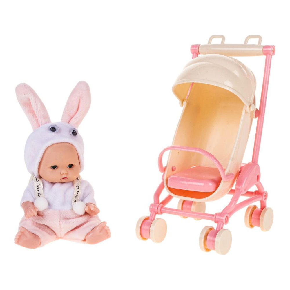 Пупс с аксесс., пакет QX802-3