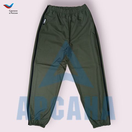 Брюки ортопедические "Эконом" с молниями по бокам. Размер (60-62). Цвет ХАКИ