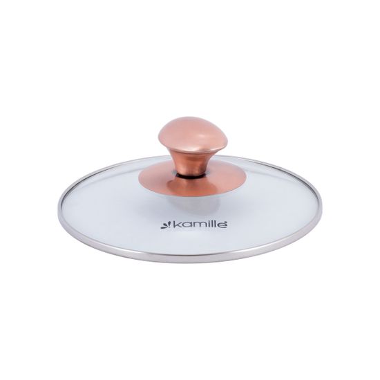 Кастрюля 1,5 л. из нержавеющей стали Kamille KM 4930 с медными ручками