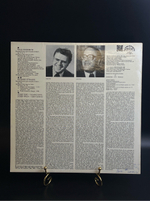 LP Violin Sonatas - Ravel, Hindemith, Strauss. Виниловая пластинка 12 дюймов. Supraphon Чехословакия 1979 год