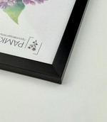 Фоторамка 21х30 см черная, без фактуры, арт. 2130.645738