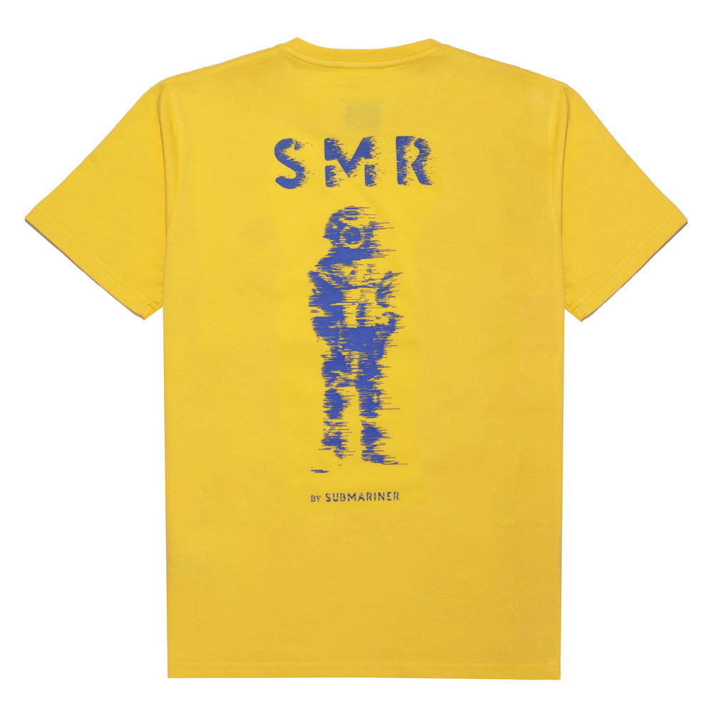 TSHRT SMR DIVER PIXEL SORT YELLOW