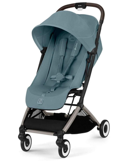 Прогулочная коляска Cybex Orfeo TPE Stormy Blue с дождевиком и бампером