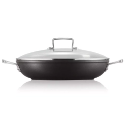 Le Creuset - Сковорода PRO с антипригарным покрытием 30 см с крышкой / артикул   51107300010502  / GTIN 630870272858