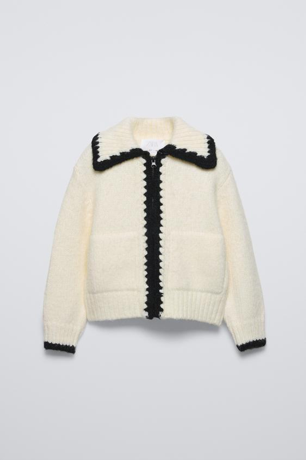 ZARA КАРДИГАН, ЭКРЮ