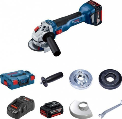 Аккумуляторная угловая шлифовальная машина GWS 18V-10 Professional Bosch 06019J4004