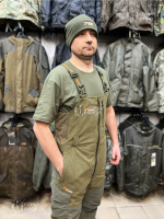 Костюм зимний PRIDE Магнум -45°C, полукомбинезон, Исландия, хаки
