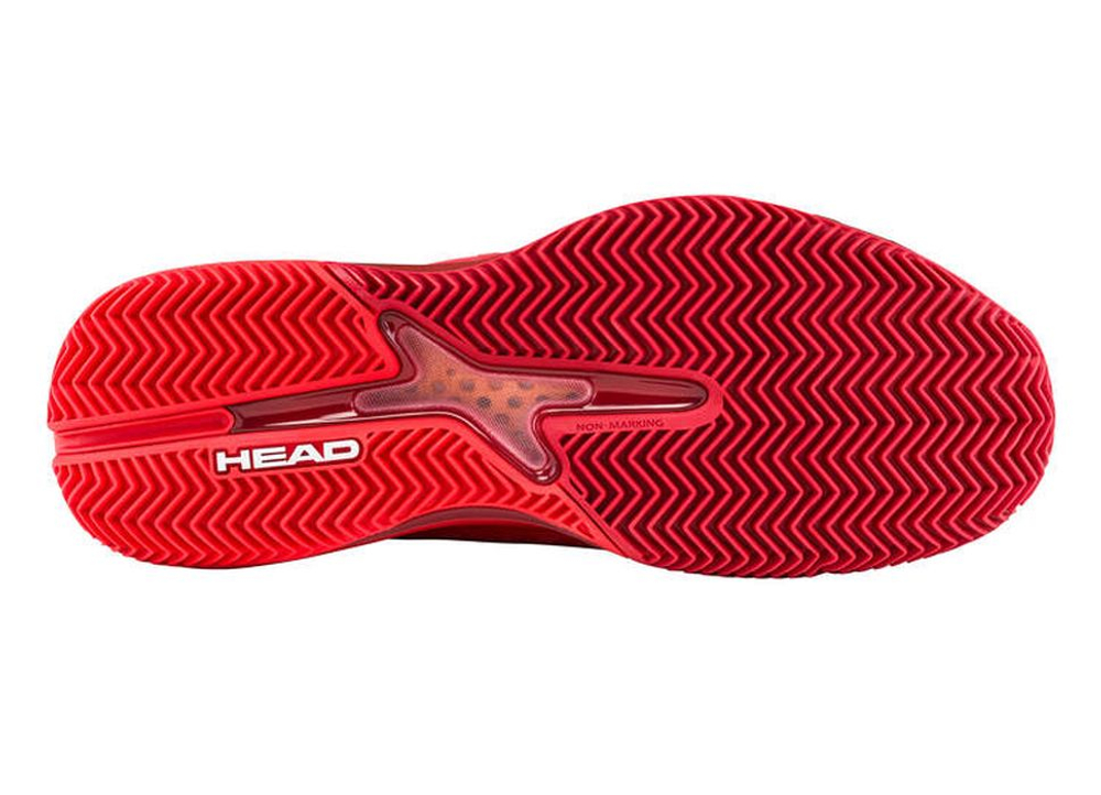 Мужские кроссовки теннисные Head Revolt Pro Clay 5.0 - red/dark red