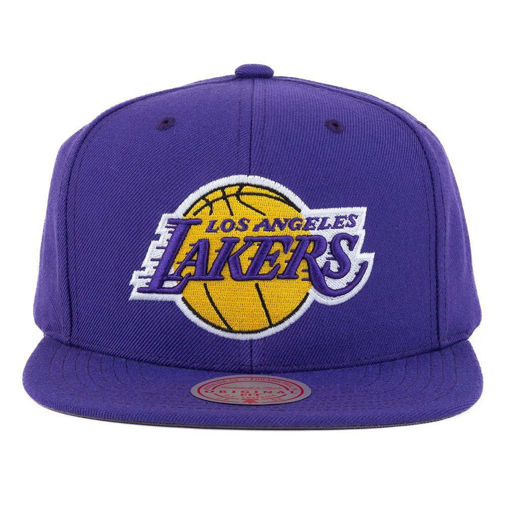 Баскетбольная кепка Mitchell & Ness NBA Team Ground 2.0 Snapback Los Angeles Lakers Purple Cap