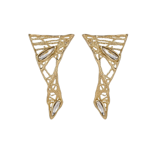 Серьги Сетка