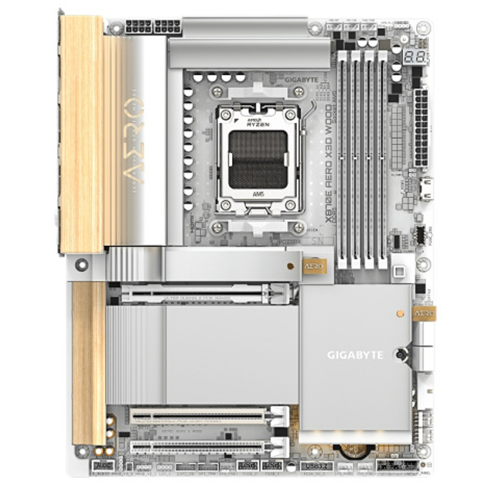 Материнская плата ATX GIGABYTE X870E AERO X3D WOOD