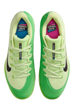 Мужские кроссовки теннисные Nike Zoom Vapor 12 Premium - light liquid lime/mean green/sapphire/black
