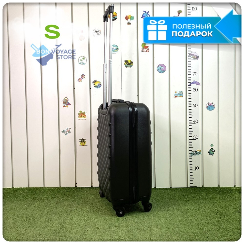 Маленький чемодан L'Case Phatthaya, черный, S