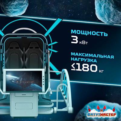 VR-аттракцион «Близнецы», 2,97*2,6*2,46 м