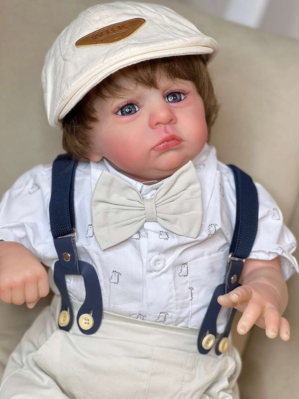 Кукла Реборн мягконабивная 60см в пакете (FA-352)