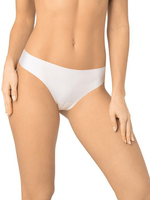 Бесшовные трусики-стринги (Размер: S) (Цвет: молочный)