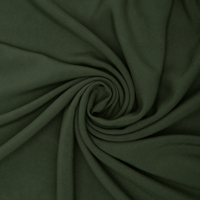 Ткань штапель однотон, 130 гр/м2, ш. 145 см, хаки