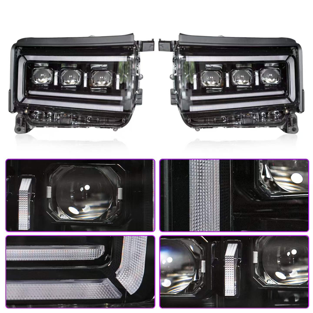 Фары передние для Toyota Land Cruiser Prado 250 LC250 2024+ Тойота крузер крузак