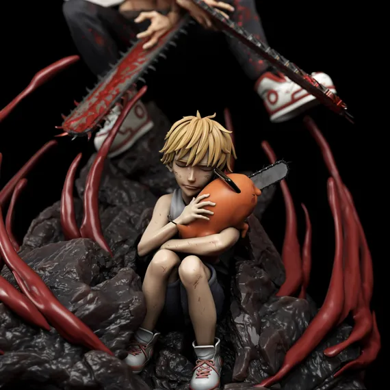 Denji x Pochita - Chainsaw Man