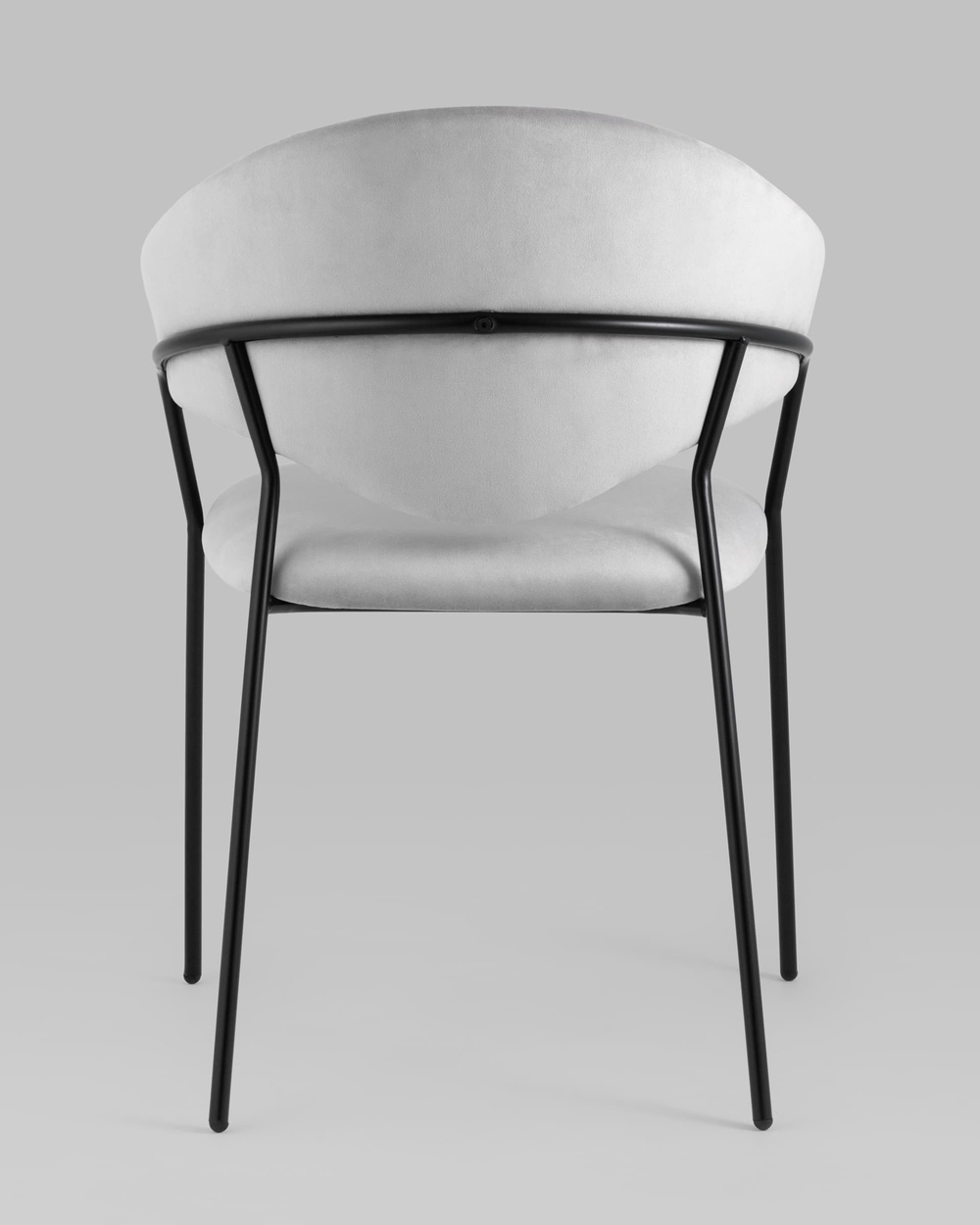 Стул Алексис велюр серый 2 шт