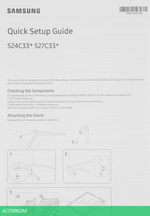 Монитор Samsung 24" Essential S3 S24C330GAI