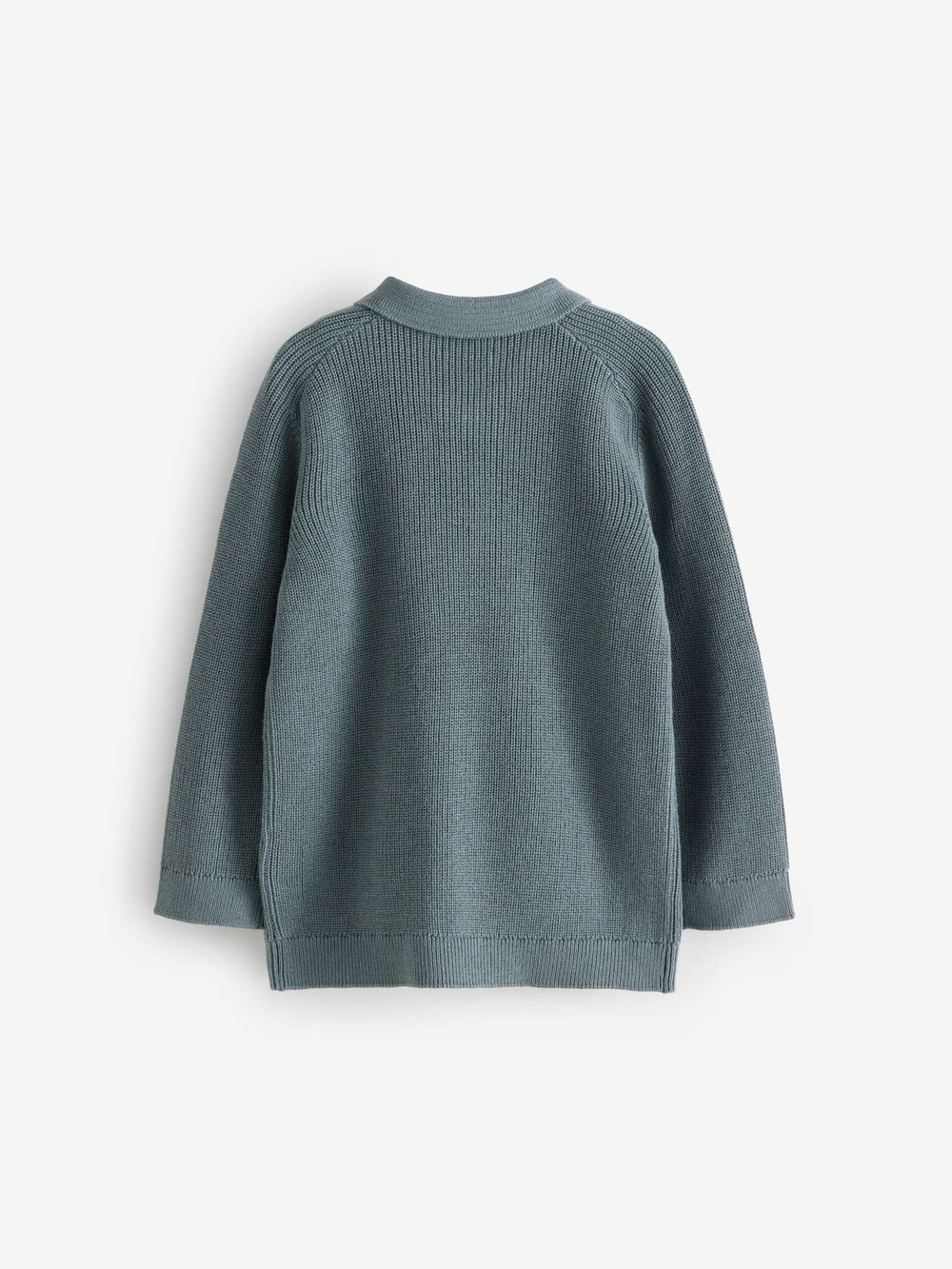 Джемпер с молнией для мальчика Next K82-652, Серый