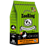 Корм ZooRing Adult Cat (Зооринг) для кошек, с уткой и шиповником, 10 кг