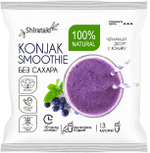 Десерт без сахара  Konjak Smoothie  ЧЕРНИЧНЫЙ