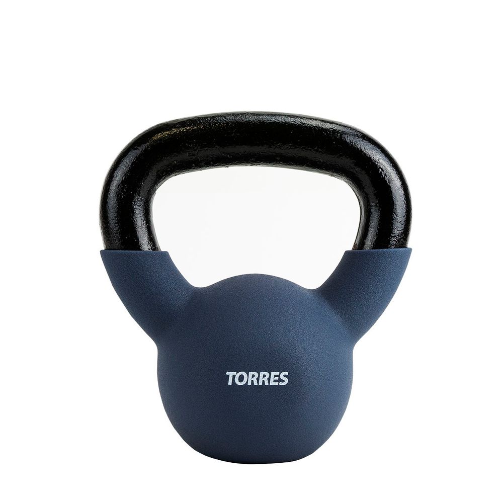 Гиря TORRES,PL55224, 1 штука, вес 4 кг., серый