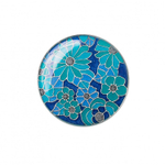 Брошь Clara Bijoux Ромашки F75392-2 BL