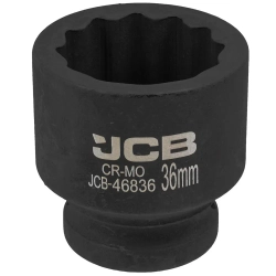 Головка ударная 3/4'', 36мм (12гр.) JCB JCB-46836