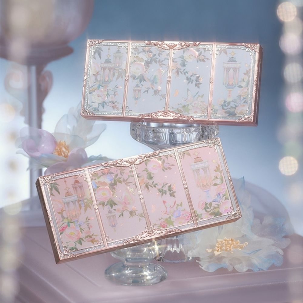 Палетка для контуринга Flower Knows Butterfly Cloud Collar - 01 Moon Shadow