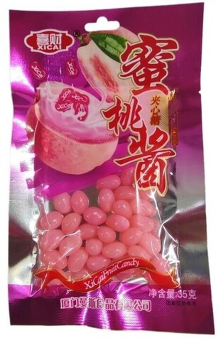 Жевательные конфеты XICAI CANDI вкус ПЕРСИК 30гр
