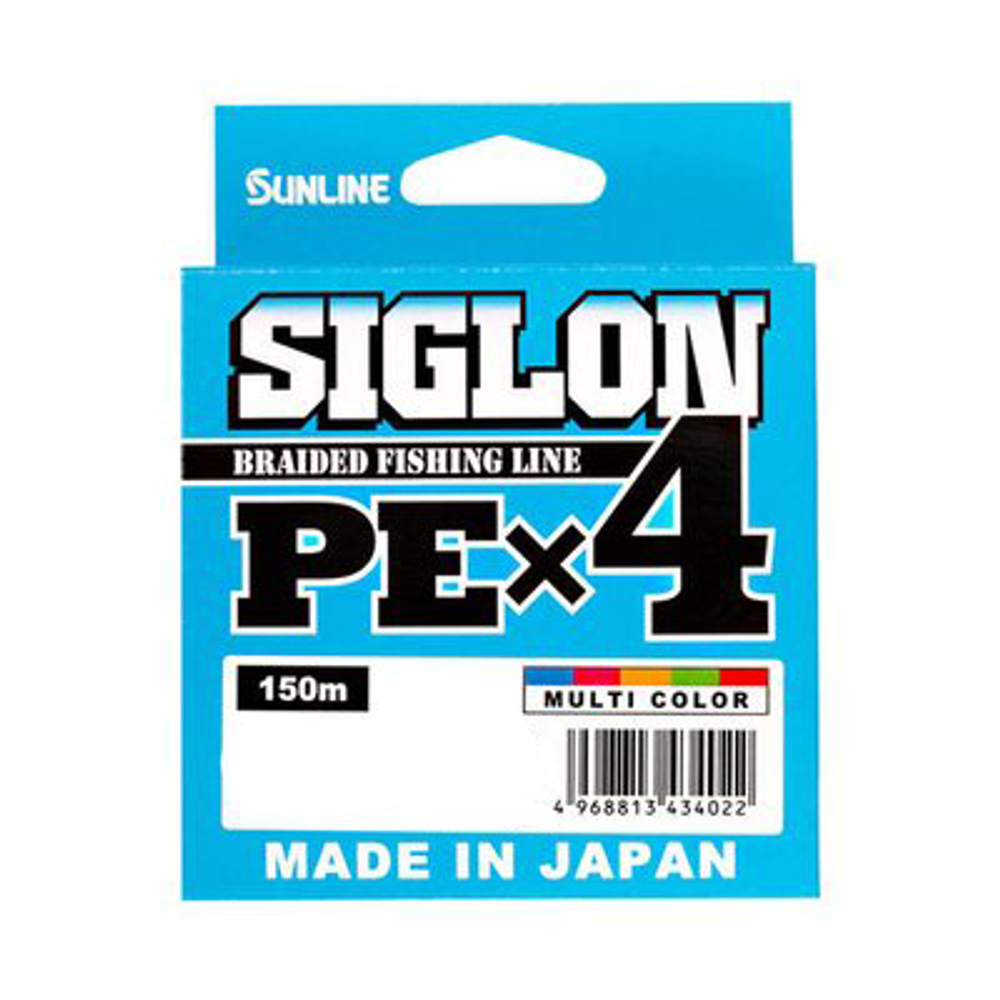 Плетенка Sunline Siglon PE X4, Multicolor (150м)