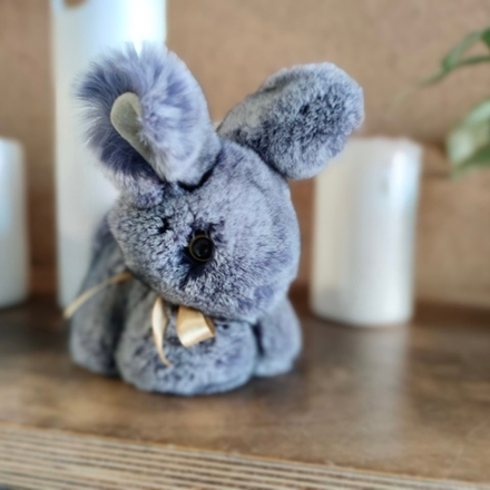 Кролик Тоша маленький (серый)