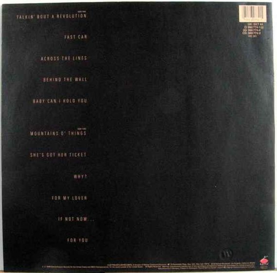 Tracy Chapman – Tracy Chapman - 35th Anniversary LP