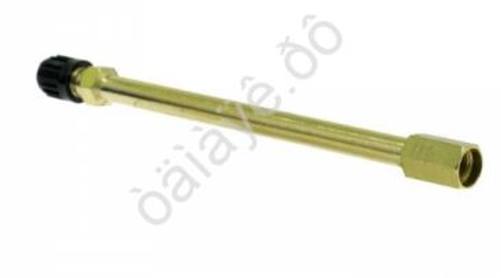 Наконечник-Удлинитель вентиля колеса прямой 125мм, металл АТ10011